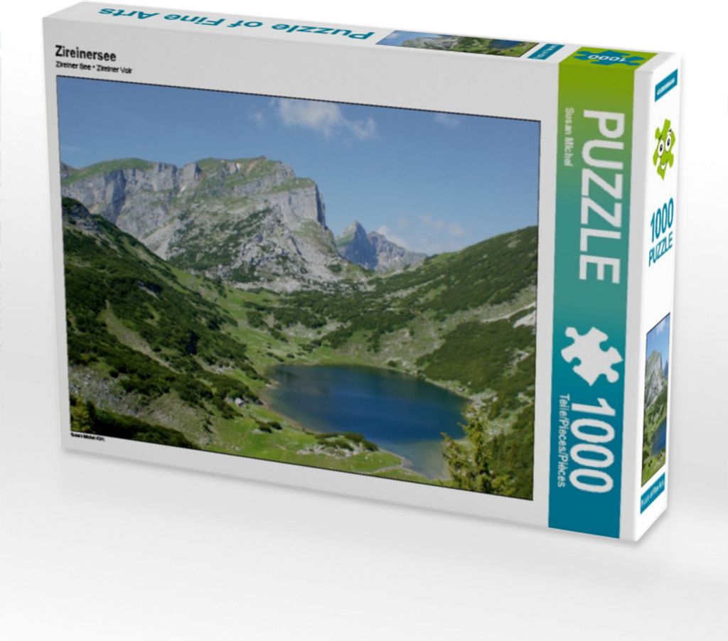Calvendo Zireinersee 1000 Teile Puzzle quer 640x480mm, MIchel Susan; 7276854
