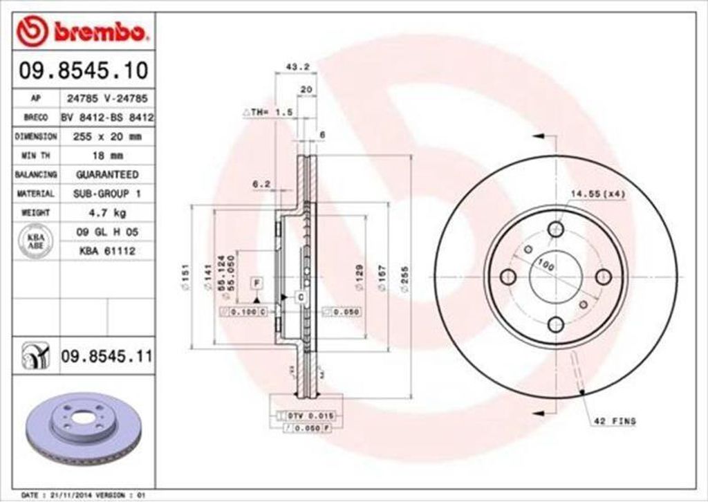 Bremsscheibe Produktbild 