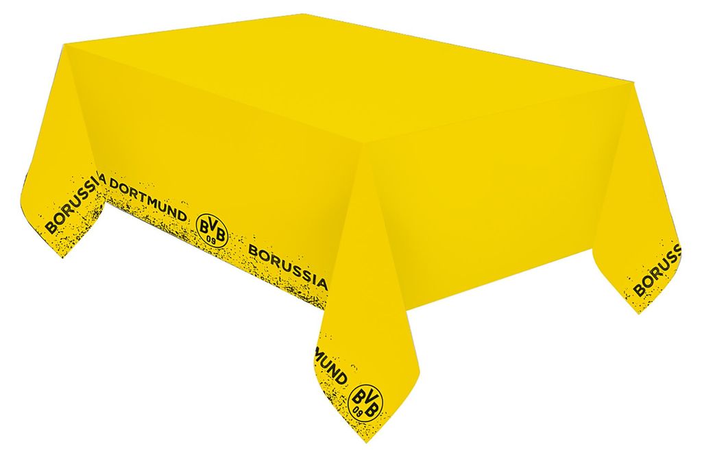 Tovaglia Borussia Dortmund BVB 120 x 180 cm giallo - Immagine del prodotto 
