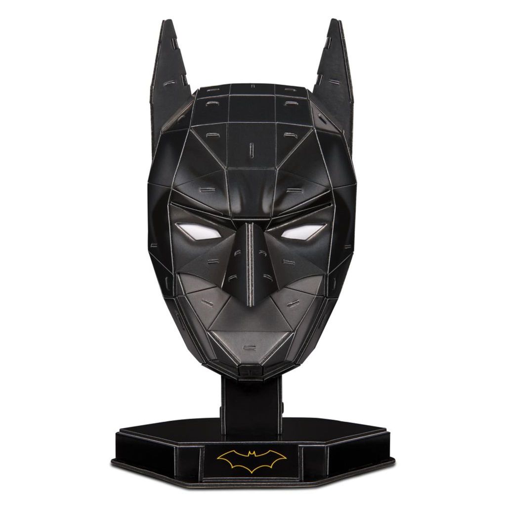 4D Build - Batman Maske - detailreicher 3D-Modellbausatz aus hochwertigem Karton, 90 Teile, für Batman Fans ab 12 Jahren, Bausatz, 12 Jahr(e), Kun...