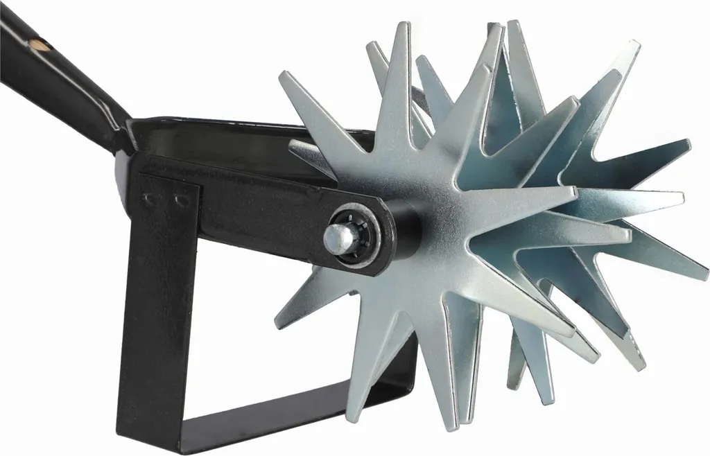 Cultivateur manuel 4 dents en acier trempé pour un sol meuble et sain