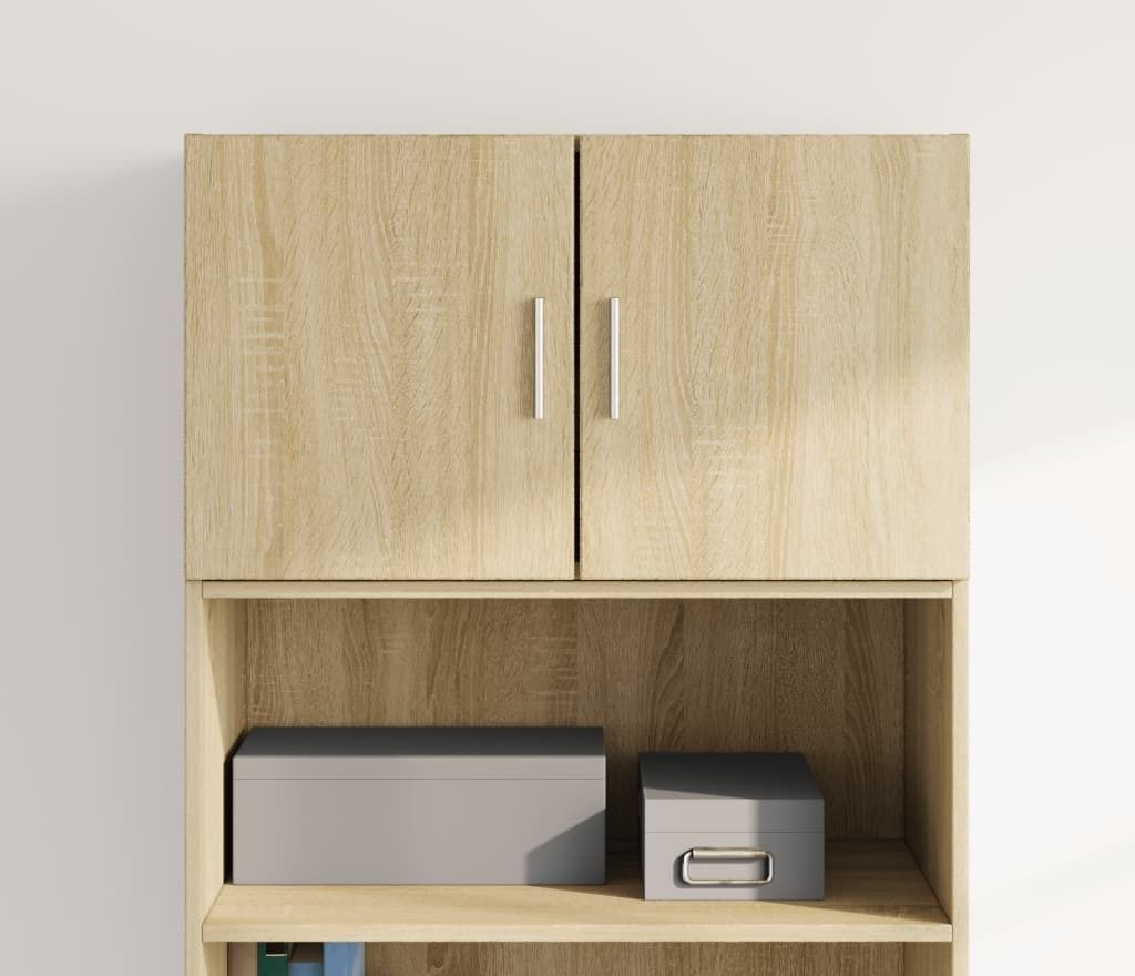 vidaXL Wandschrank Sonoma-Eiche 70x42,5x40 cm Holzwerkstoff Produktbild 