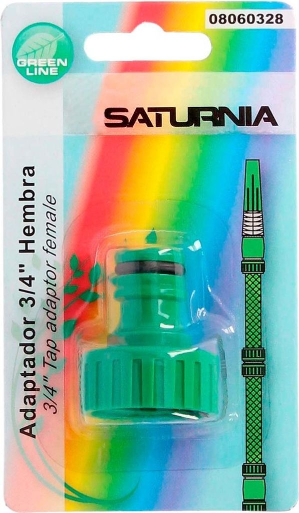Kunststoff-Schlauchadapter 3/4 IG Blister Produktbild 