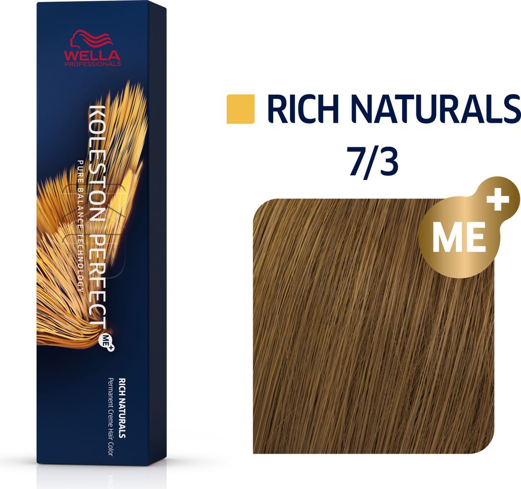 Wella Koleston Perfect ME+ 60ml Rich Naturals 7/3 Obrázek produktu 