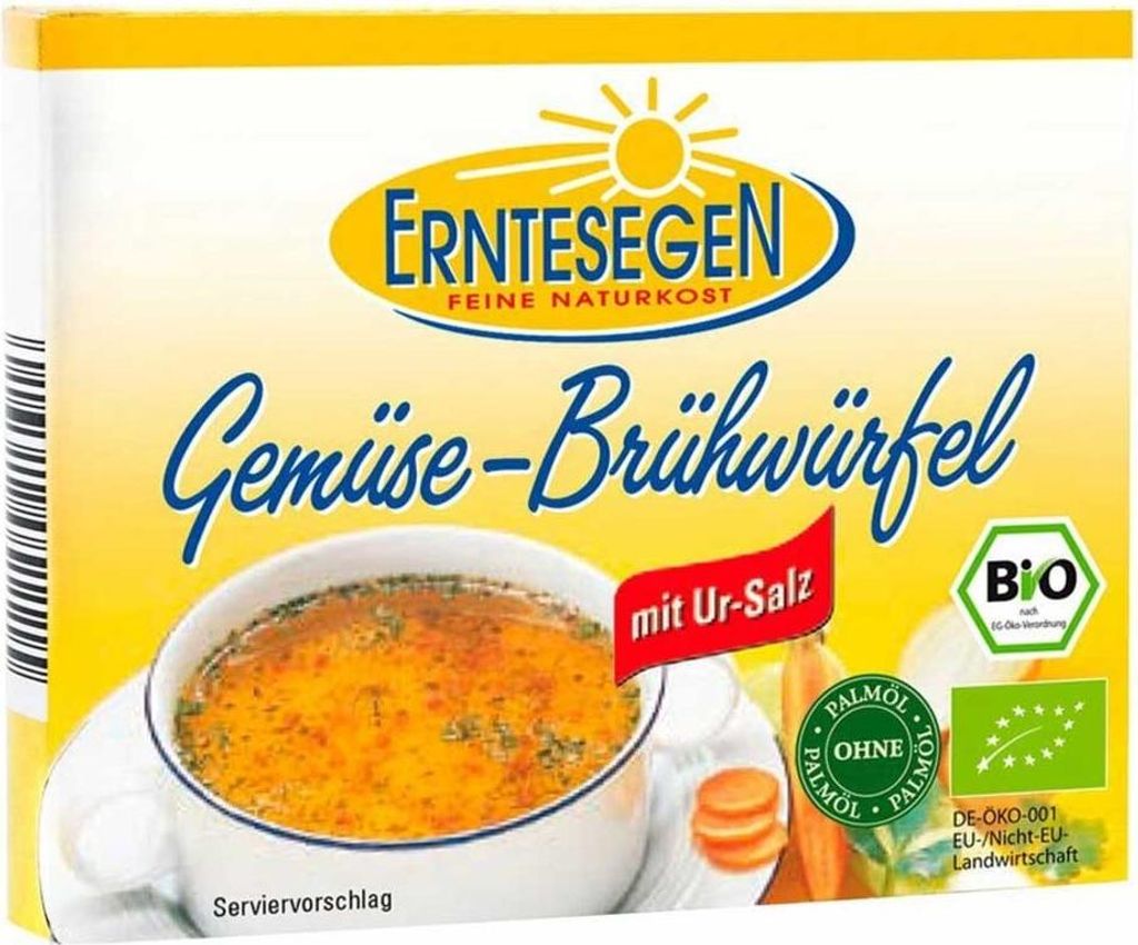 Erntesegen Gemüse-Brühwürfel - 66g Produktbild 