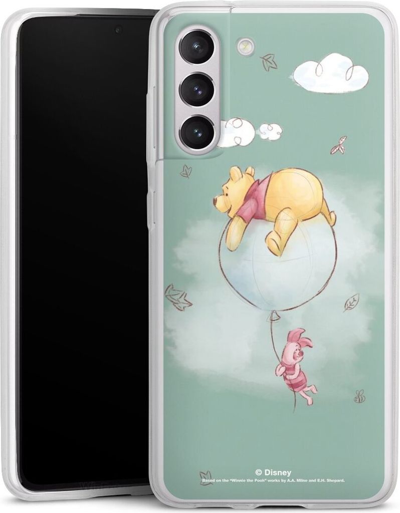 DeinDesign Slim Hülle für Samsung Galaxy S21 FE 5G Silikon Case Ultra Dünn Handyhülle Bär Disney Winnie Puuh