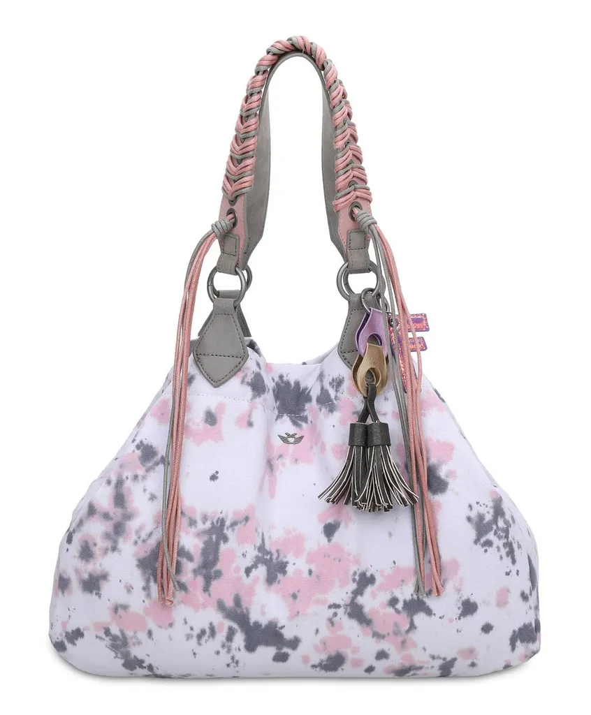 Fritzi aus Preußen borsa shopper Izzy Medium Limited Gipsy Canvas Shopper Batik multicolore - 1