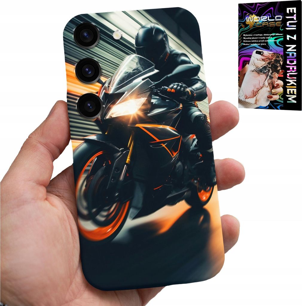 Gehäuse Für Samsung Galaxy S23 Plus - Motorrad Fan Motorrad + Glas