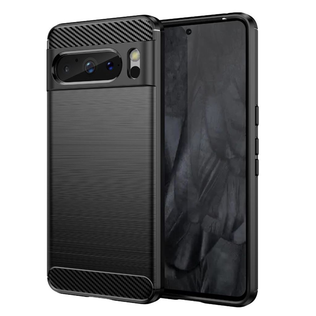 Techsuit Carbon Silicone puzdro pre Google Pixel 8 Pro – Obrázok produktu 
