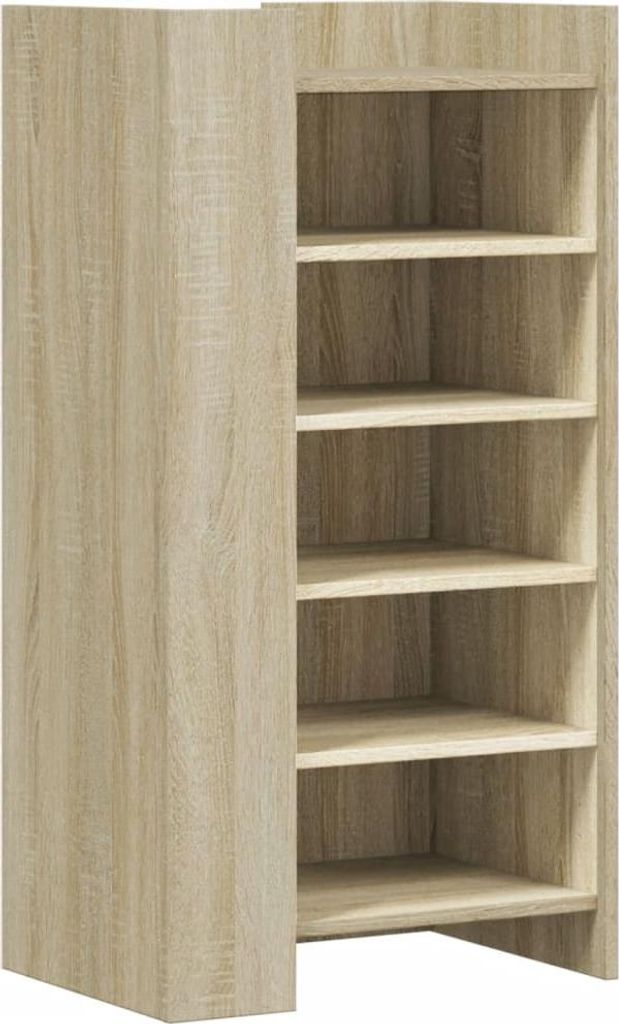 vidaXL Schuhschrank Sonoma-Eiche 52x37,5x100 cm Produktbild 