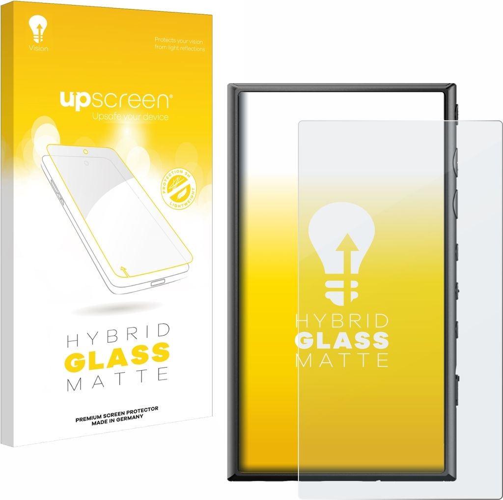 upscreen Entspiegelungs Schutzglas für Sony Walkman NW-A306 Schutzfolie Panzer Folie Glas Display Schutz matt
