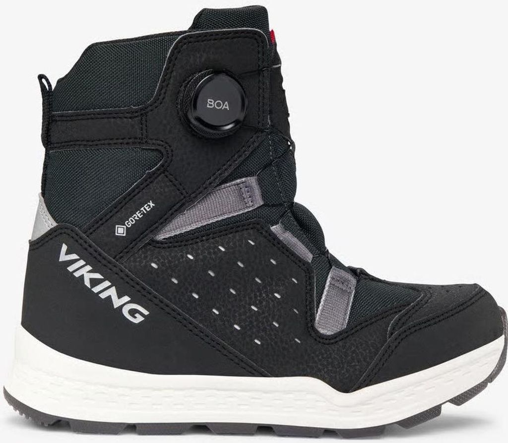 Viking Espo Reflex Warm Steiflette Boaverschluss Jungen schwarz 33