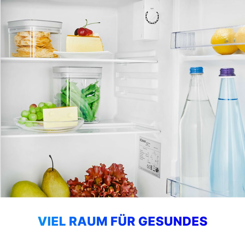 Bomann Mini Kühlschrank mit 58L Nutzinhalt