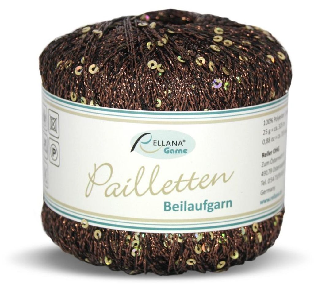 Rellana Pailletten Beilaufgarn, 25 g/325 m, 100% Polyester Produktbild 