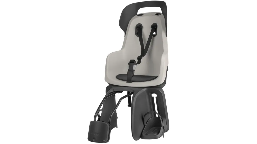 Siège Bébé Vélo Arrière Bobike GO 1P Fixation Cadre 22kg - Vanilla