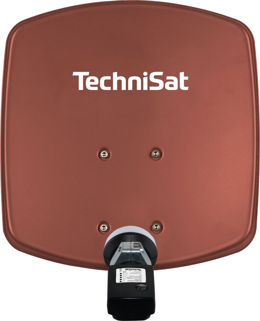 TechniSat DIGIDISH 33 | Sat-Schüssel mit V/H-LNB & Satfinder, 1 TN
