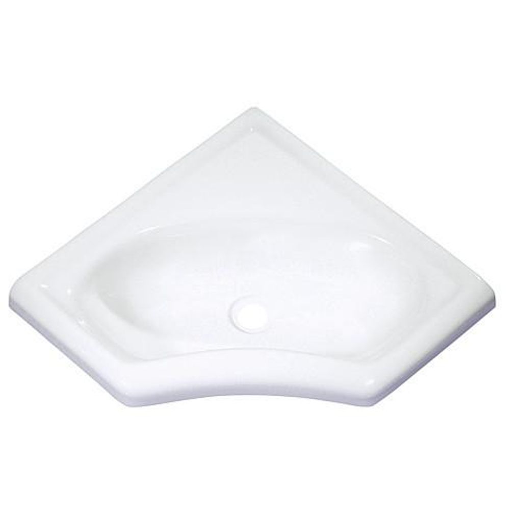 Lavabo angolare Mini bianco lucido 345x345x116 Immagine del prodotto 