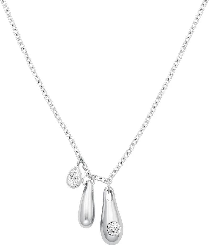 Collier en rhodium Rosefield JNBCS-J1210 bijou minimaliste pour femme