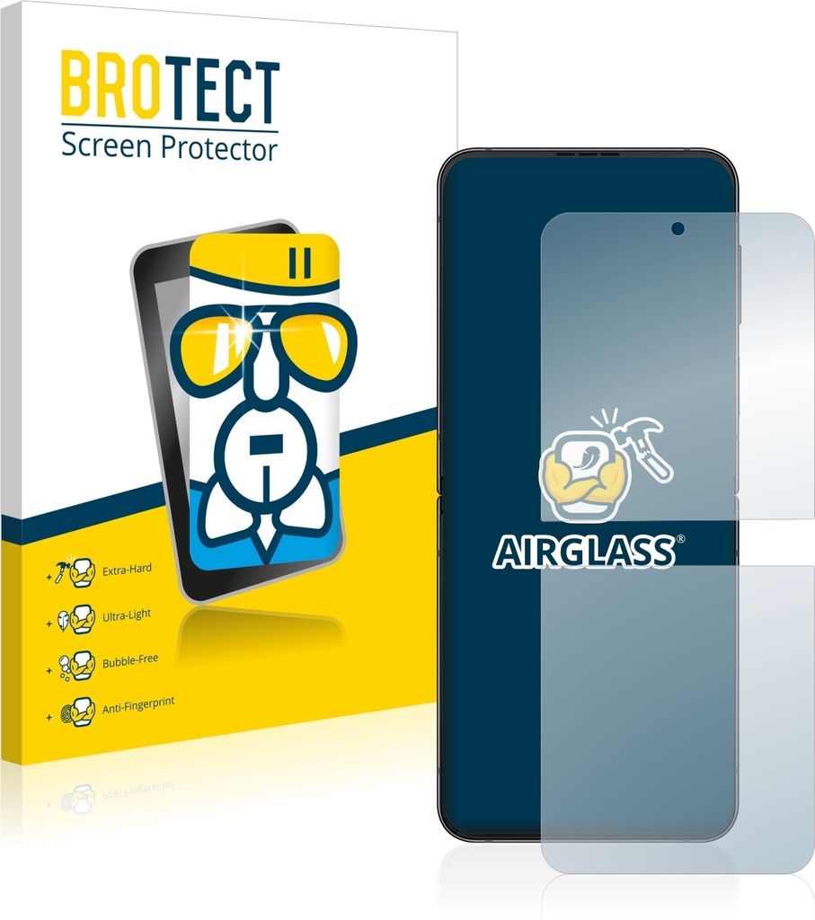 BROTECT Schutzglas für Samsung Galaxy Z Flip 4 Schutzfolie Produktbild 