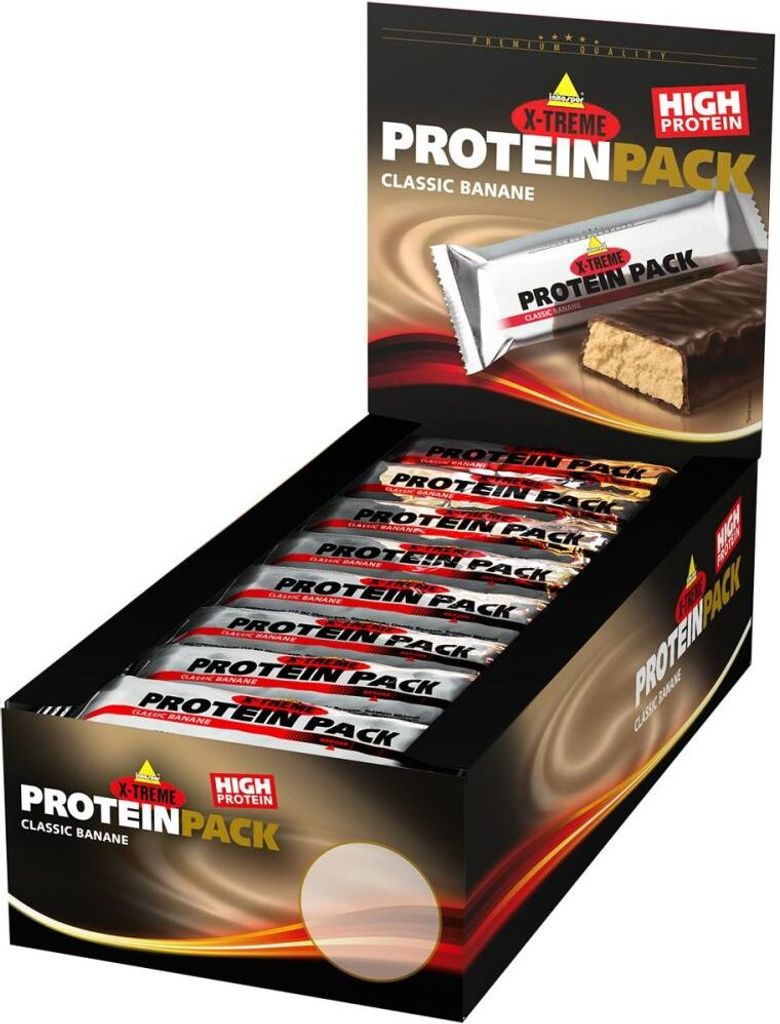 Inkospor X-Treme Protein Pack - 24 Riegel Classic Banane