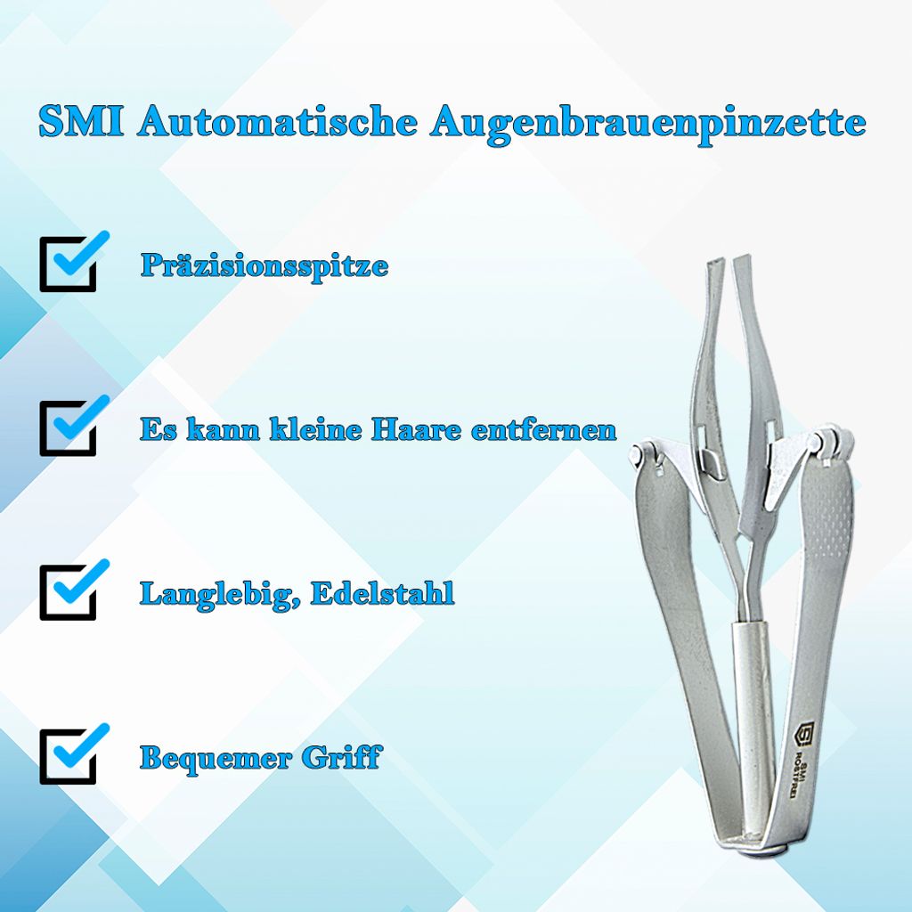 SMI Augenbrauenpinzette Augenbrauen pinzette automatisch Produktbild 5
