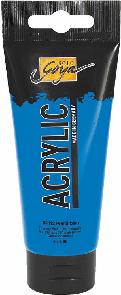 KREUL Solo Goya Acrylic, 100 ml, Modrá, Matte, Rúra, Obrázok produktu 