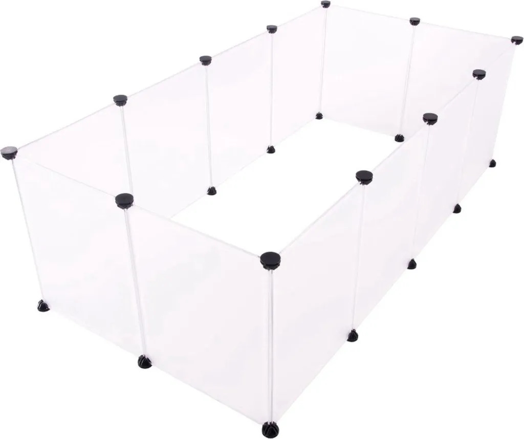 Pista Meri White per Cuccioli 145x75x46cm: Il Nido Sicuro in Casa
