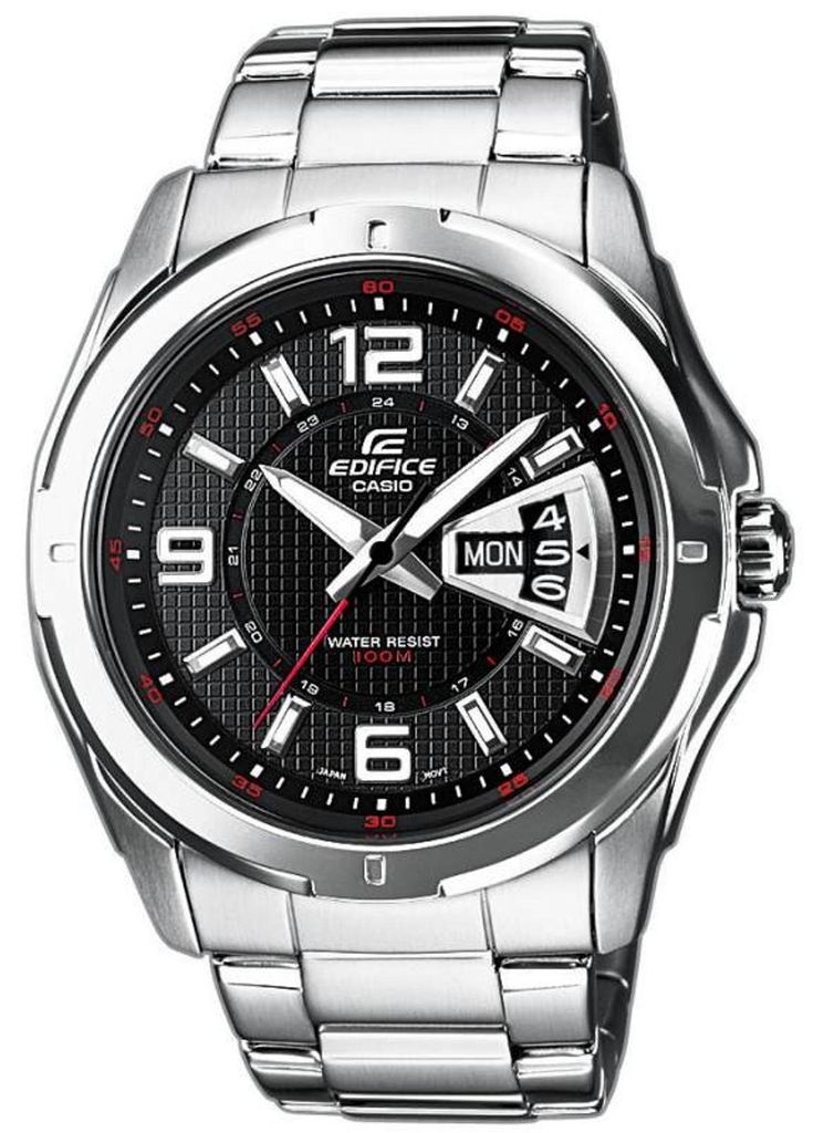 Casio EF-129D-1AVEF, Stal nierdzewna, Stal nierdzewna, Zdjęcie produktu 