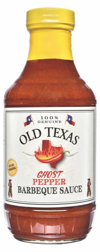 Sos BBQ Old Texas Ghost Pepper Chilli o smaku dymu Zdjęcie produktu 