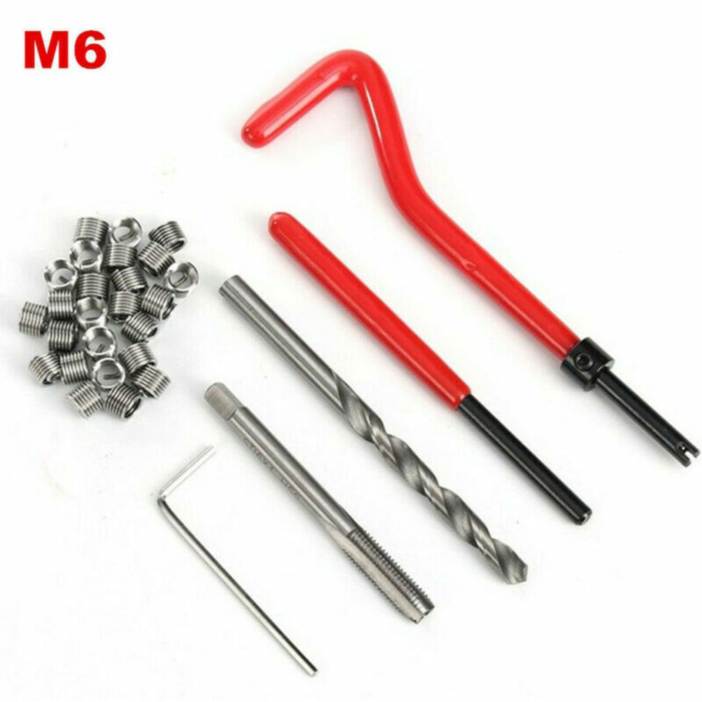 M6 Reparatur Gewinde Bohrer Set Nachschneiden Bohrer Werkzeug