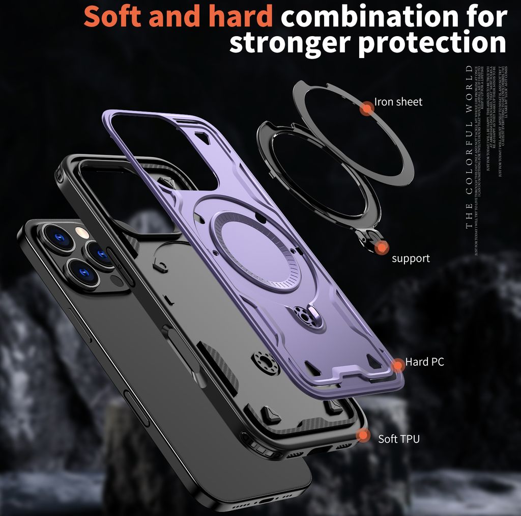 ESTH® Custodia per Honor 70 Cover in Alluminio & Silicone [Design Meccanica Durevole] Protezione da Cadute e Urti, Cover per Honor 70, Rosso