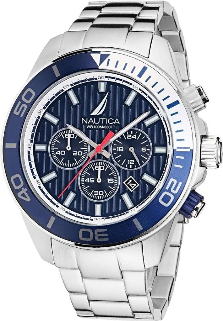 Regalo Uomo Ideale: Orologio Nautica One Chrono NAPNOF303 Acciaio