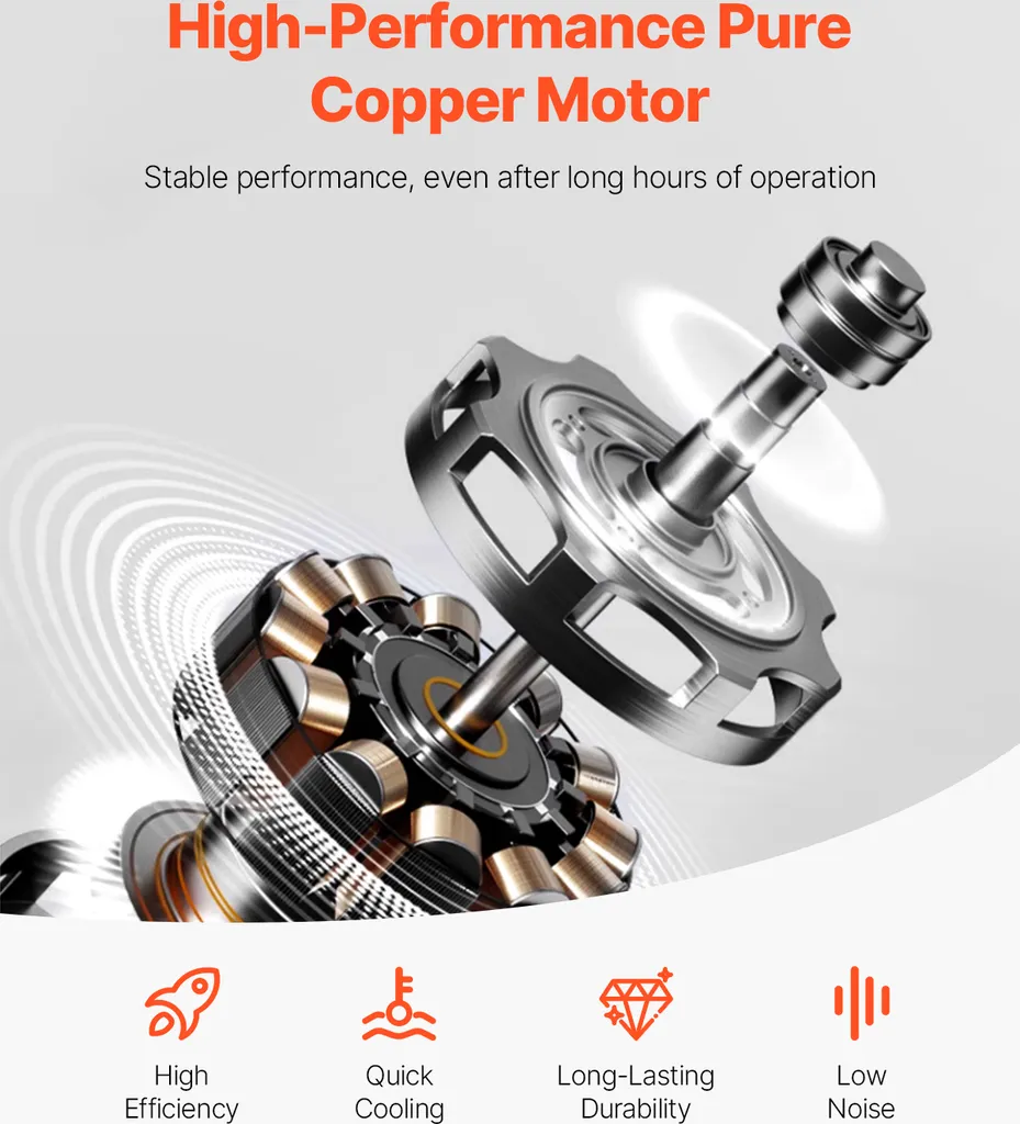 Pompa per Vuoto Professionale 5 CFM SucceBuy Set Auto AC HVAC - Offerta - 3