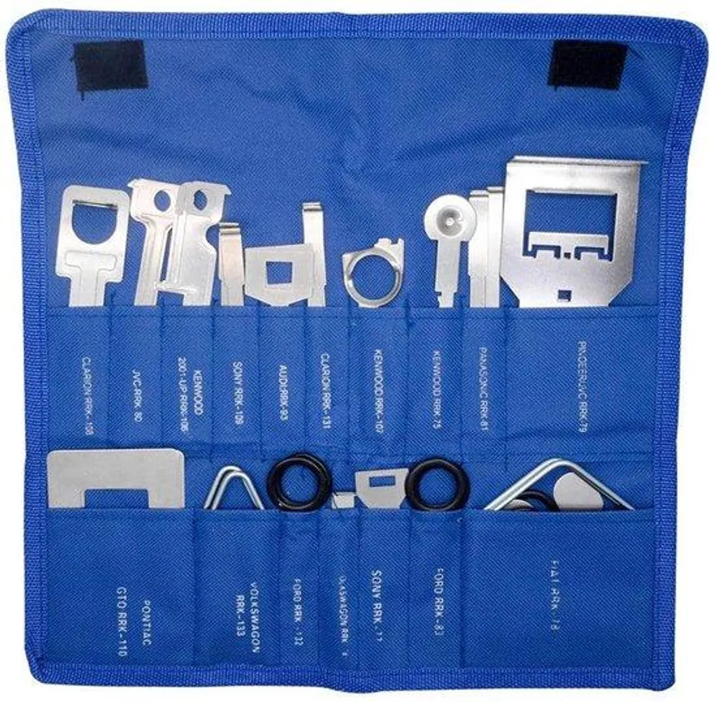 Set d'outils d'extraction autoradio 38 unités pour GPS et lecteurs audio