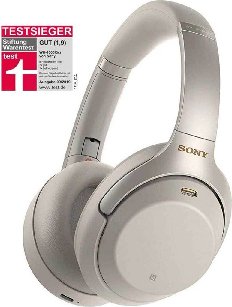 Sony WH-1000XM3 kabellose Bluetooth 30 h Akku Touch Sensor, Produktbild 19