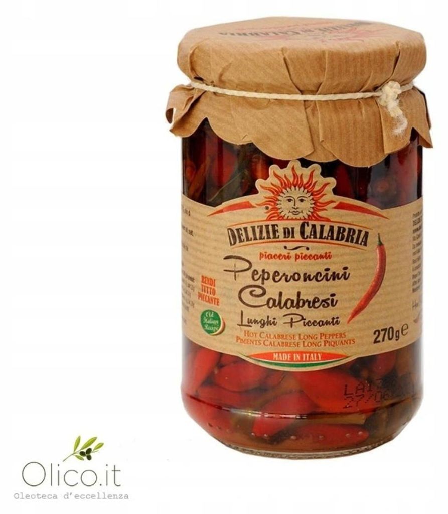 Peperoncini Calabresi w zalewie 280 g Zdjęcie produktu 