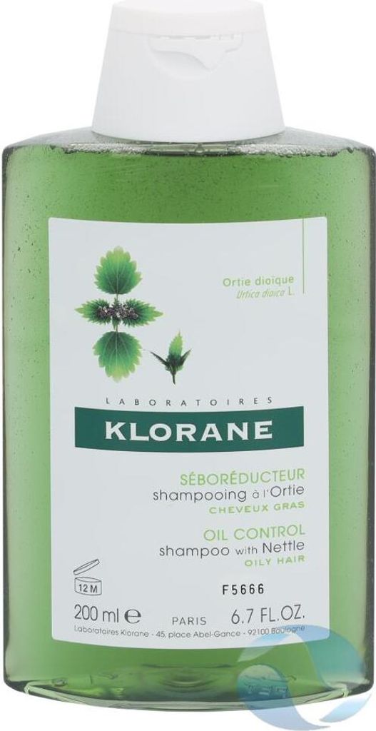 Klorane Weißes Brennnessel Shampoo Fettiges Haar 200ml