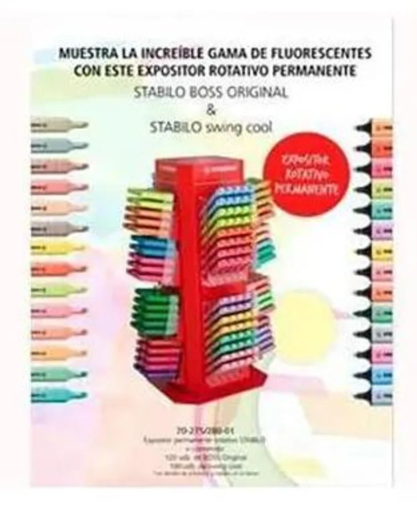 280 Surligneurs Stabilo Multicolores pour Enfants et Études Scolaires