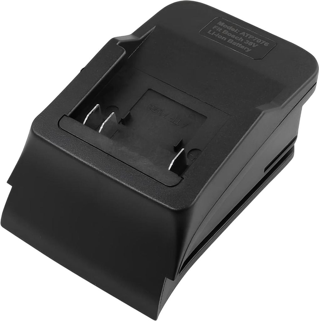 Avizar, Ladestation Bosch 36V BAT810/BAT818 Akkuwerkzeug, Schwarz