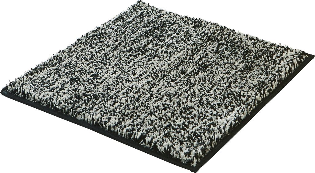 REDBEST WC-Vorlage Frisco" schwarz-grau 50x50 cm"