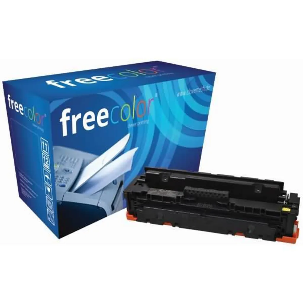 Toner HP 410X Jaune CF412X haute capacité compatible pour rendus intenses