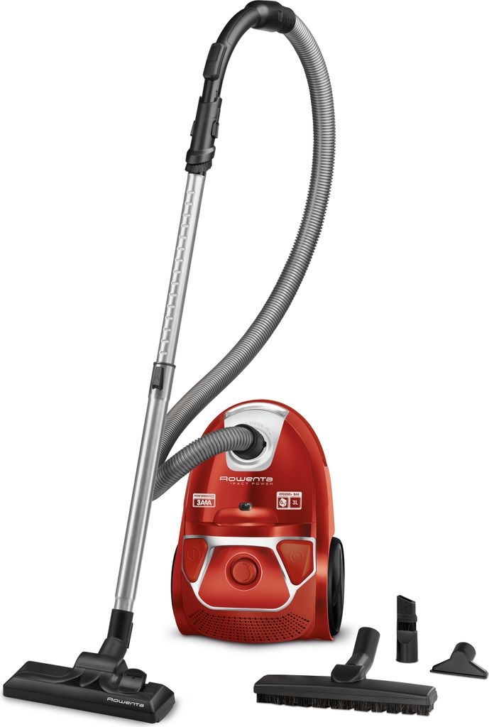 Rowenta RO3953 Compact Power Parkett Staubsauger Mit Beutel Produktbild 
