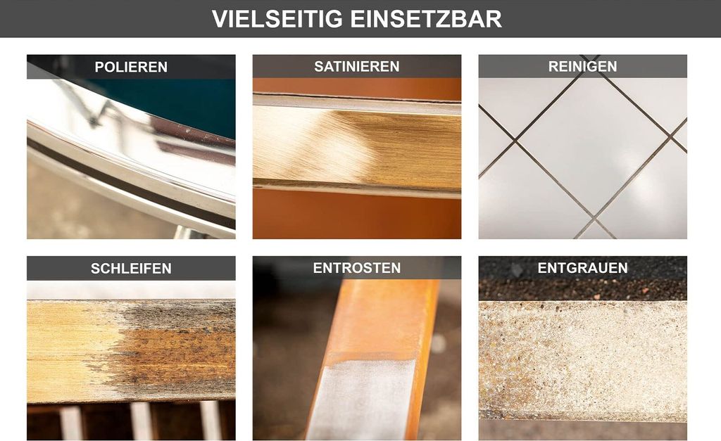 Kefová sanitačná brúska Scheppach MRS 1300, 120 mm, 1300W Obrázok produktu 24