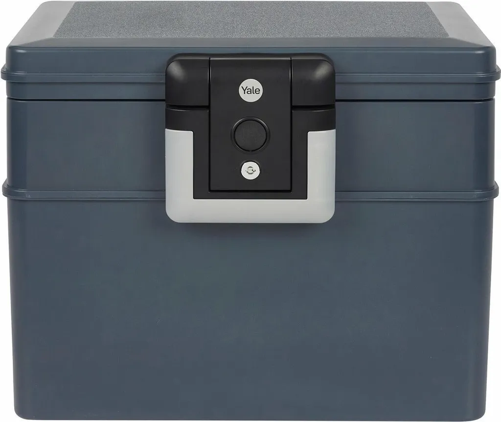 Coffre-fort Yale YFWC/329/KB1 de 16,5L noir et gris pour la maison