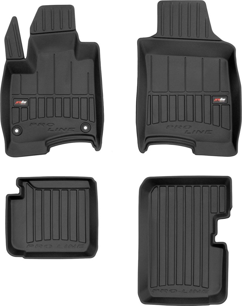 FROGUM Gummimatten Autofussmatten für Fiat Panda III ab 2020