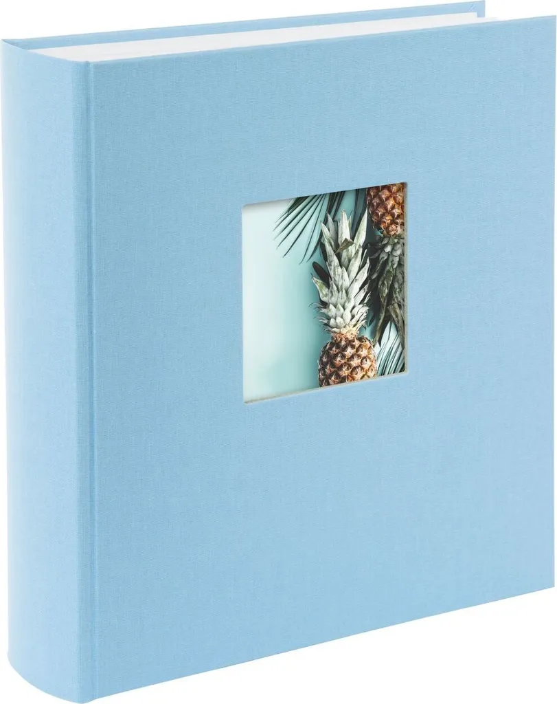 Album Photo Lin Bleu Ciel 100 Pages Blanches Jumbo Bella Vista 31cm