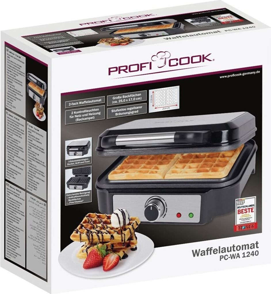 Vaflovač ProfiCook 501240 Brusel Obrázek produktu 