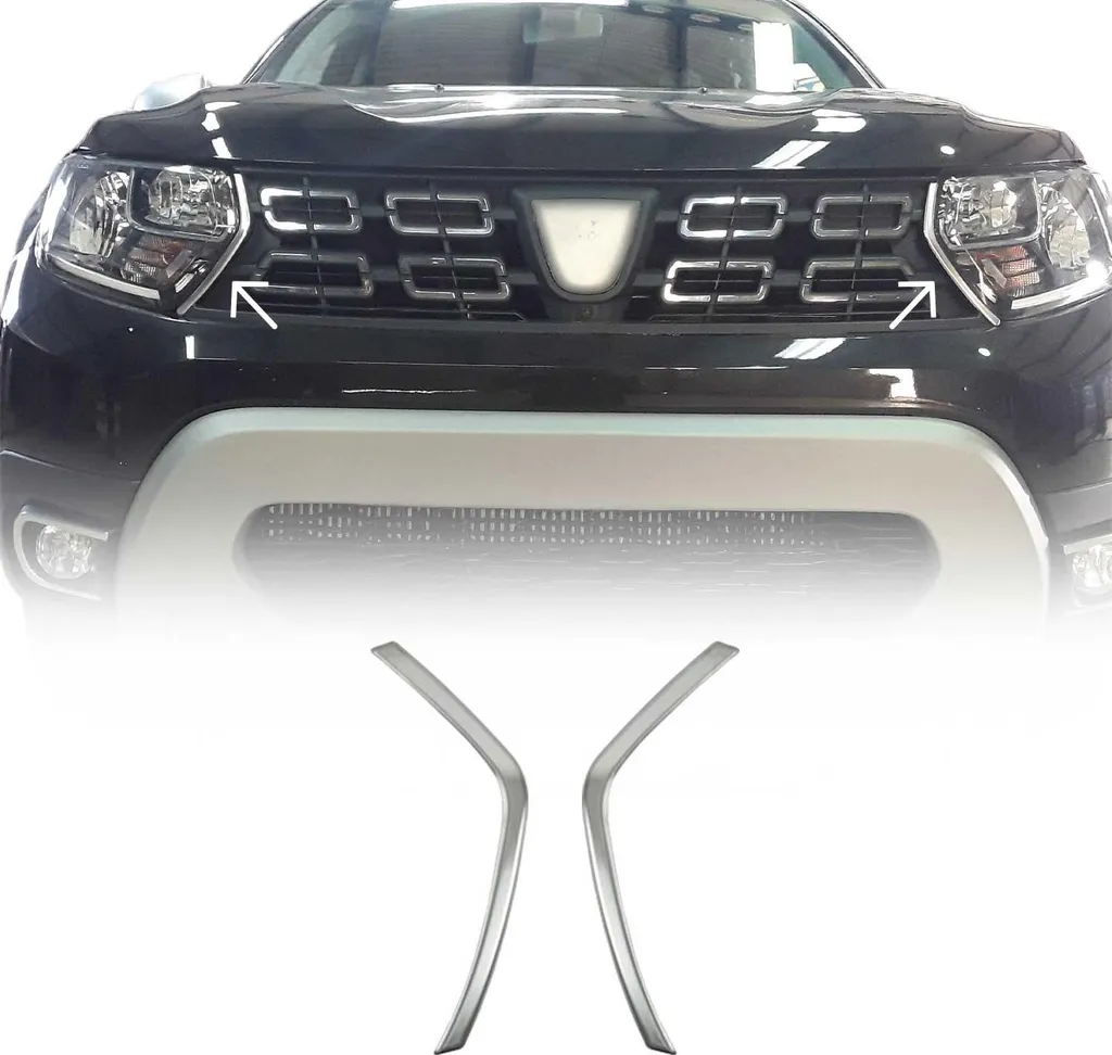 Modanature Protettive Griglia Duster 2018-21 Acciaio Inox Spazzolato