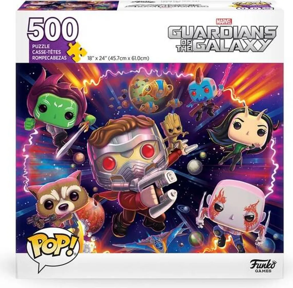 Puzzle Pop Marvel Les Gardiens de la Galaxie Funko - Casse-tête 500 pièces