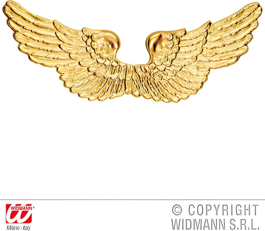 WIDMANN Flügel Engel gold aus Plastik 8003558203703 Produktbild 